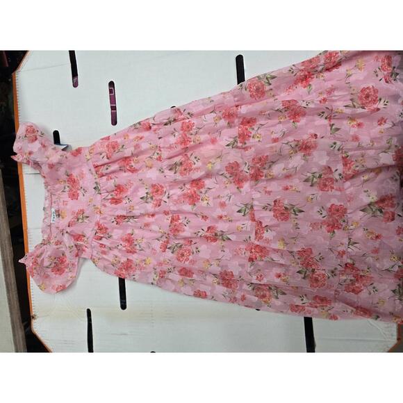Rare Editions Other - Rare Editions Brand Pink Floral Dress for Girls